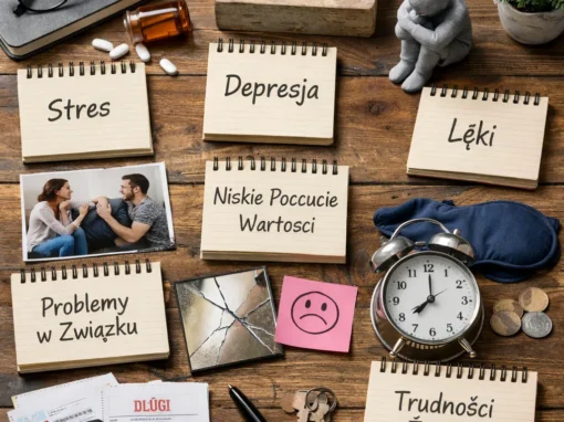 Najczęstsze powody zgłaszania się do psychologa