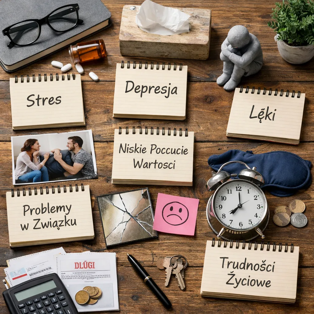 Najczęstsze powody zgłaszania się do psychologa Najczęstsze powody zgłaszania się do psychologa