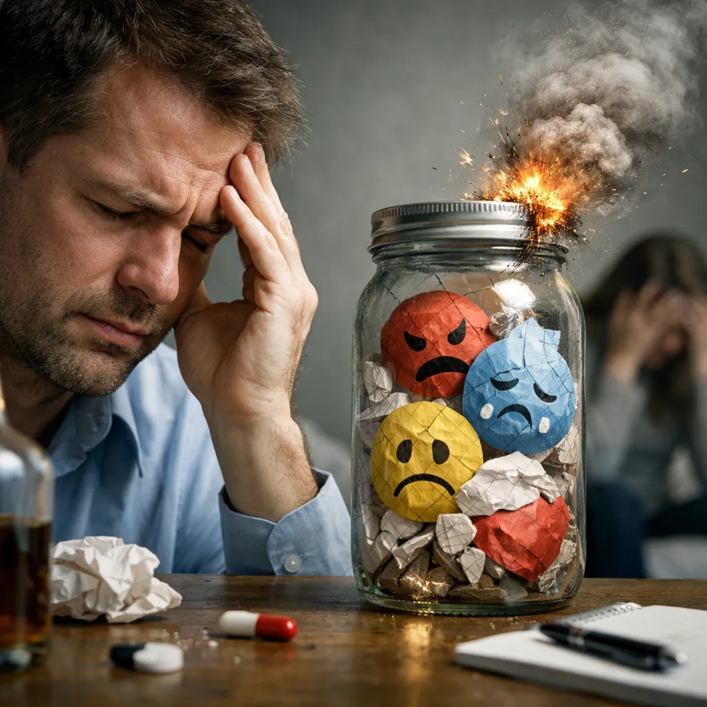 Dlaczego tłumienie emocji szkodzi?