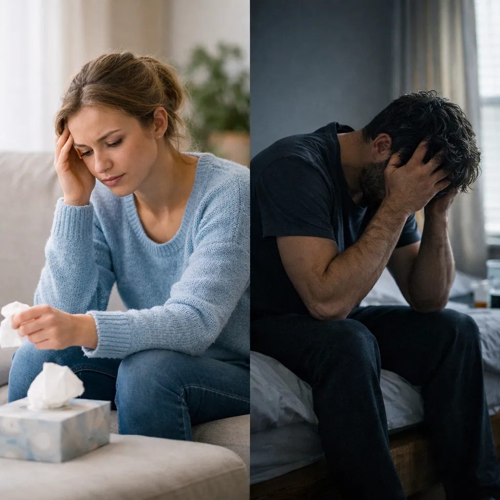 Czym różni się smutek od depresji?