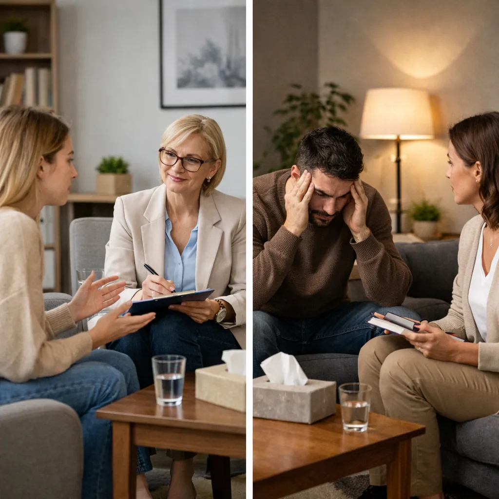 Czym różni się konsultacja psychologiczna od psychoterapii?